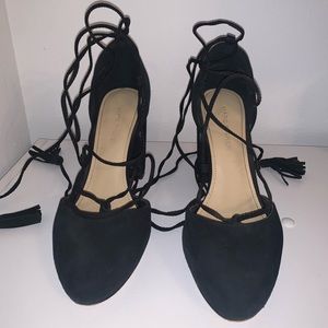 Black heels